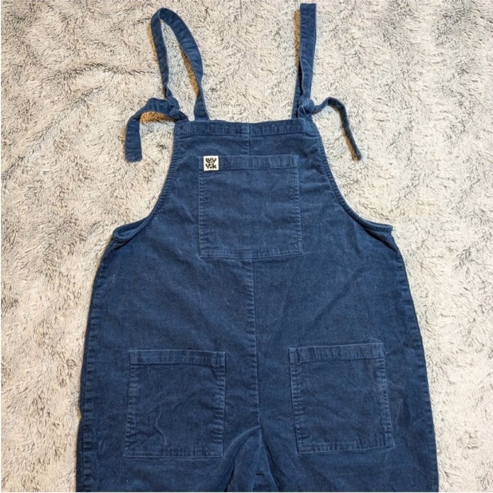Lucy & Yak Overalls Corduroy Blue Dungaree Utility Size XS - Picture 3 of 10
